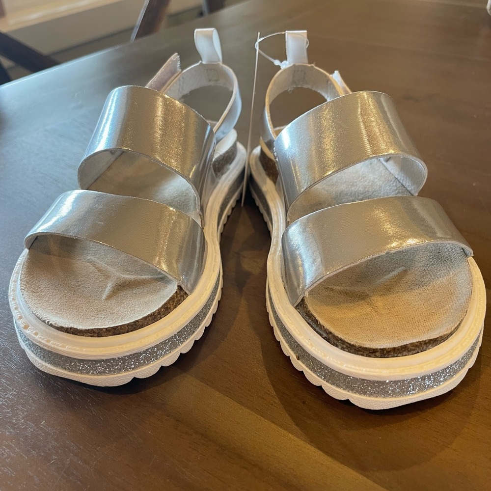 Carter's Silver Kids Sandals